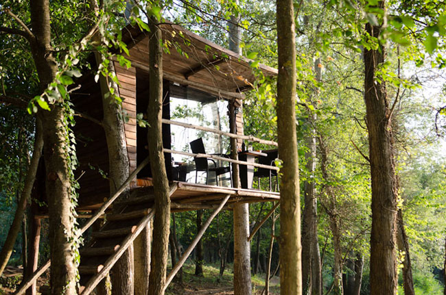 casetta in legno